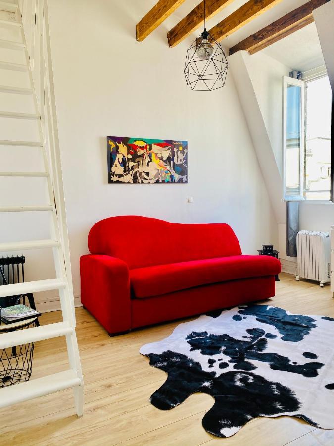 Direct Views Of Eiffel Tower & Sacre-coeur From Mezzanine - 10 Mins To Center Appartement Parijs